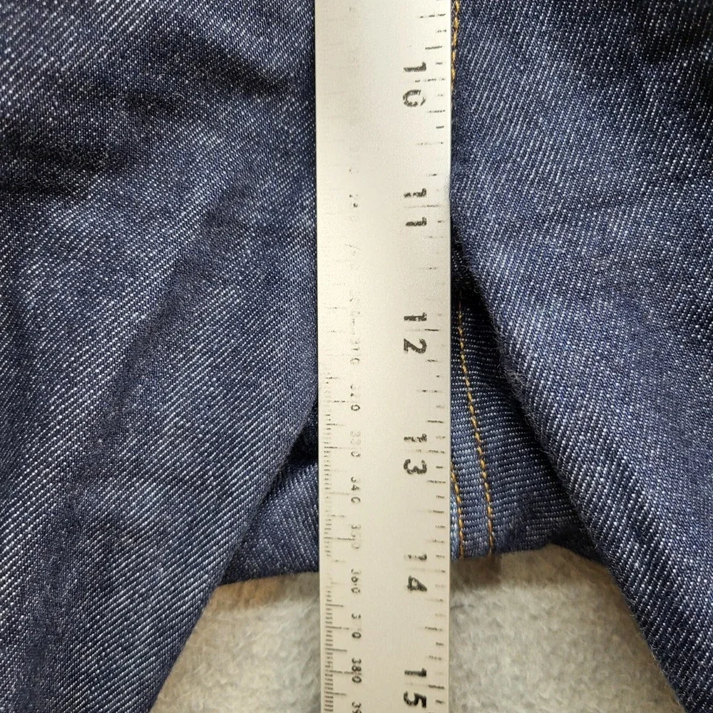 Everlane Men Jeans 32 Blue Denim Ankle‎ Pockets High Rise Cotton 27 in Inseam
